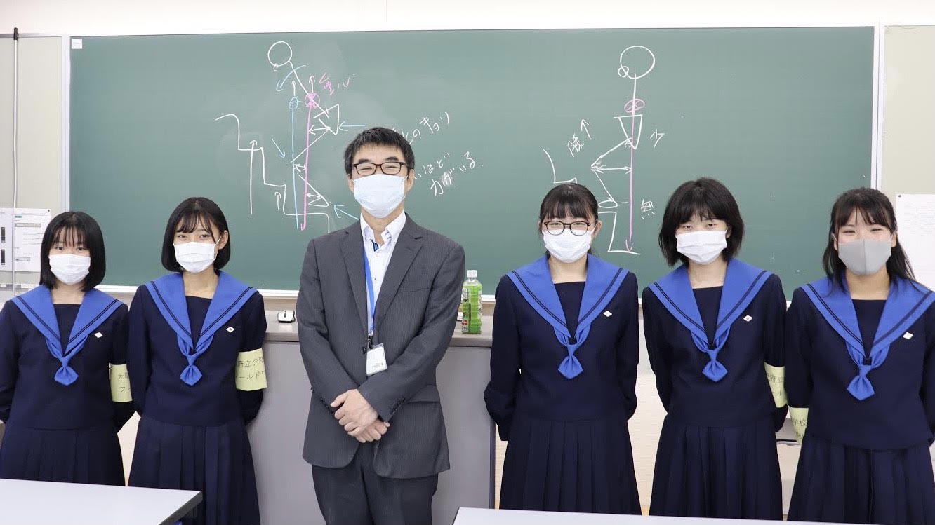 夕陽丘高等学校への特別講義を実施させていただきました。 NEWS & EVENT 大阪保健医療大学